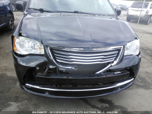 2A4RR5DG9BR615019 - 2011 CHRYSLER TOWN & COUNTRY TOURING BLACK photo 6