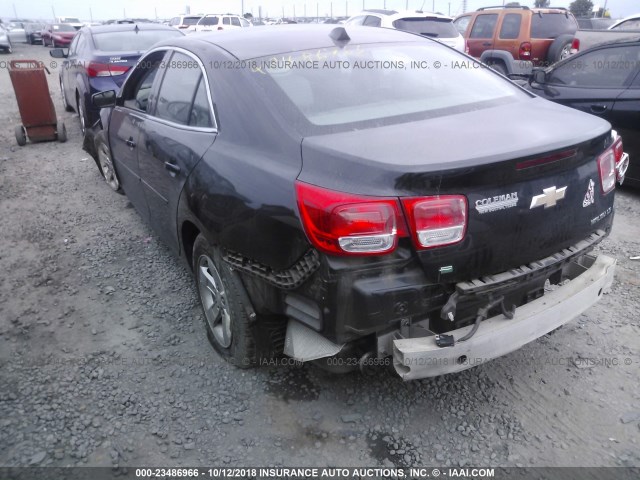 1G11B5SL8EF219904 - 2014 CHEVROLET MALIBU LS 黑色 照片 3