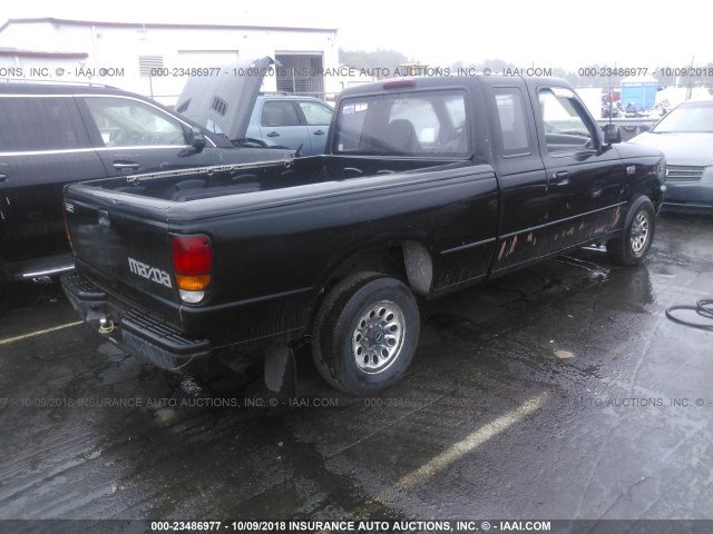 4F4CR16U2RTM59939 - 1994 MAZDA B3000 CAB PLUS BLACK photo 4