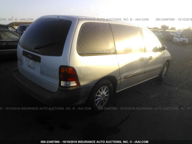 2FMZA50413BB21090 - 2003 FORD WINDSTAR WAGON SILVER photo 4