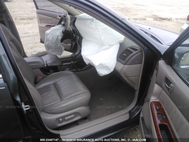 4T1BF32K93U543007 - 2003 TOYOTA CAMRY LE/XLE/SE GREEN photo 5