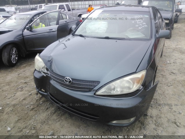 4T1BF32K93U543007 - 2003 TOYOTA CAMRY LE/XLE/SE GREEN photo 6