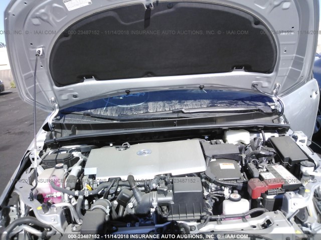 JTDKARFP2H3038287 - 2017 TOYOTA PRIUS PRIME  银色 照片 10