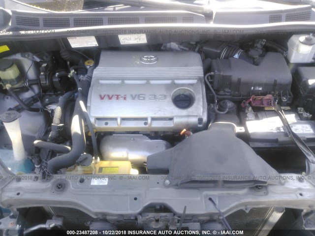 5TDZA23C75S263726 - 2005 TOYOTA SIENNA CE/LE GRAY photo 10