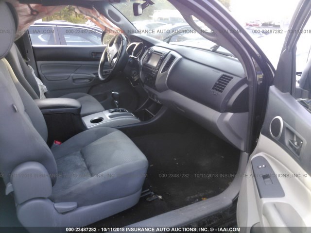 5TFTX4GN5DX017116 - 2013 TOYOTA TACOMA PRERUNNER ACCESS CAB BLACK photo 5