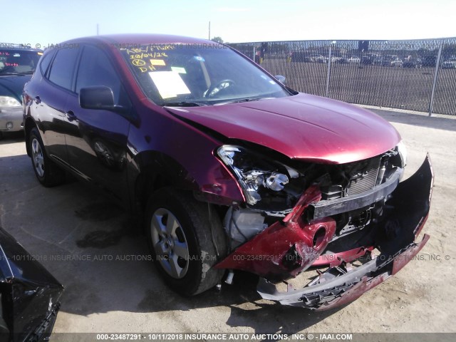JN8AS58T69W043881 - 2009 NISSAN ROGUE S/SL RED photo 1