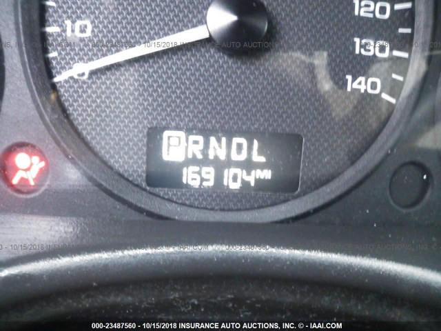 1G1ZT528X4F149509 - 2004 CHEVROLET MALIBU LS მუქწითელი ფოტო 7