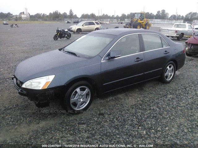 JHMCN36497C001777 - 2007 HONDA ACCORD HYBRID GRAY photo 2