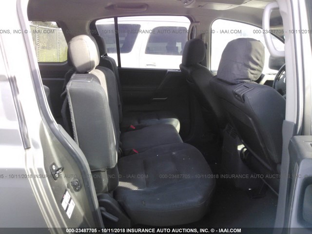 5N1AA08A36N728336 - 2006 NISSAN ARMADA SE/LE TAN photo 8