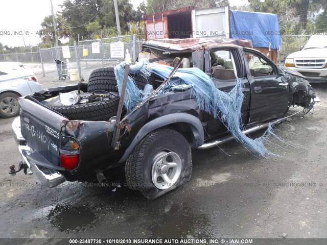5TEGN92N34Z435677 - 2004 TOYOTA TACOMA DOUBLE CAB PRERUNNER BLACK photo 4
