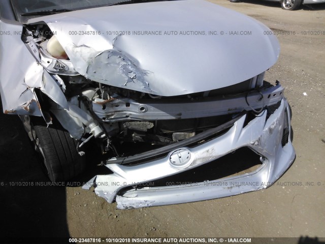 JTKJF5C76E3075339 - 2014 TOYOTA SCION TC 灰色 照片 6
