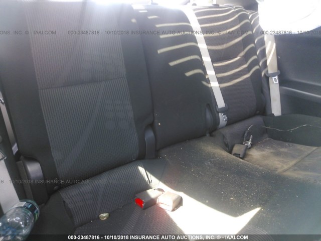 JTKJF5C76E3075339 - 2014 TOYOTA SCION TC 灰色 照片 8