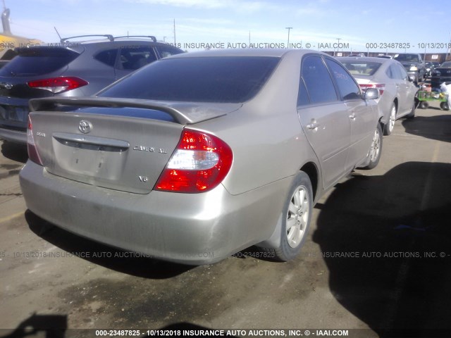 4T1BF30K03U563830 - 2003 TOYOTA CAMRY LE/XLE/SE 金色 照片 4