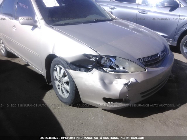 4T1BF30K03U563830 - 2003 TOYOTA CAMRY LE/XLE/SE 金色 照片 6