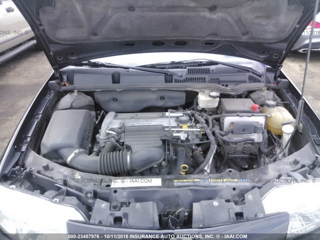 1G8AJ52F14Z104122 - 2004 SATURN ION LEVEL 2 黑色 照片 10