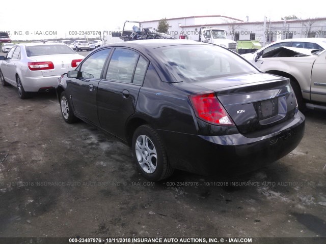 1G8AJ52F14Z104122 - 2004 SATURN ION LEVEL 2 黑色 照片 3