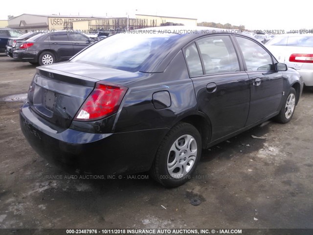 1G8AJ52F14Z104122 - 2004 SATURN ION LEVEL 2 黑色 照片 4