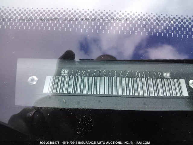 1G8AJ52F14Z104122 - 2004 SATURN ION LEVEL 2 黑色 照片 9