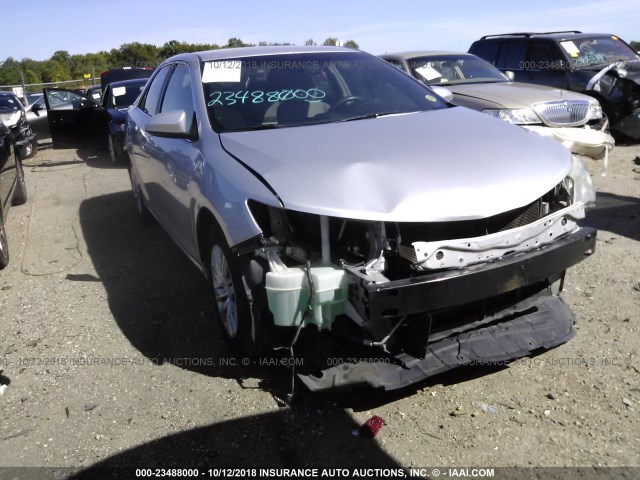 4T4BF1FK3DR306230 - 2013 TOYOTA CAMRY L/SE/LE/XLE SILVER photo 1