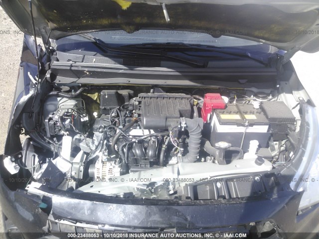 ML32F3FJ2JHF08956 - 2018 MITSUBISHI MIRAGE G4 ES შავი ფოტო 10