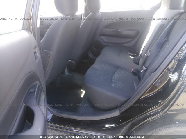 ML32F3FJ2JHF08956 - 2018 MITSUBISHI MIRAGE G4 ES შავი ფოტო 8