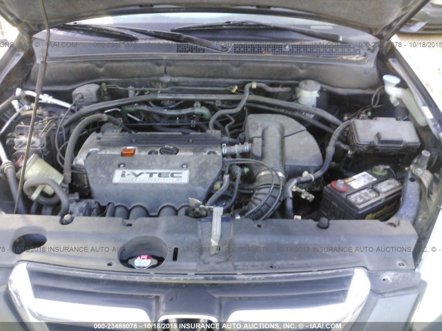 JHLRD78863C022329 - 2003 HONDA CR-V EX Dark Blue photo 10