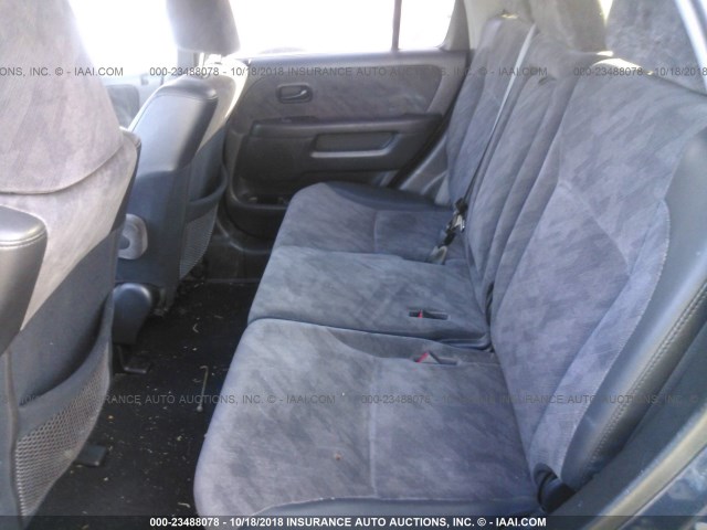 JHLRD78863C022329 - 2003 HONDA CR-V EX Dark Blue photo 8