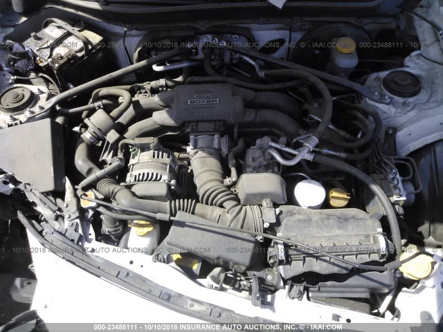 JF1ZNAA11F8701555 - 2015 TOYOTA SCION FR-S WHITE photo 10