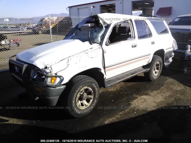 JT3VN39W9M0053869 - 1991 TOYOTA 4RUNNER VN39 SR5 WHITE photo 2