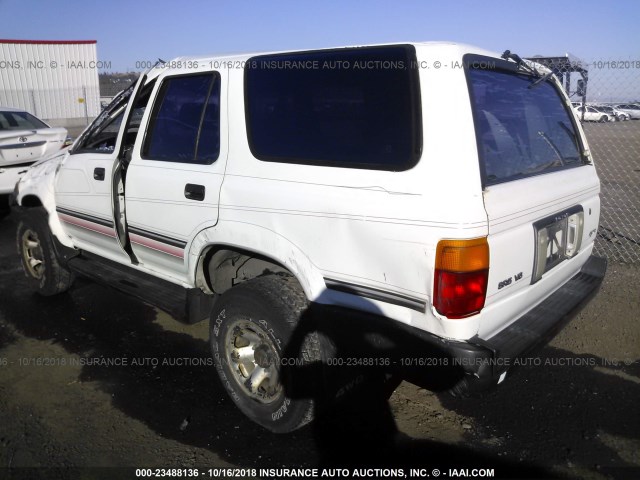 JT3VN39W9M0053869 - 1991 TOYOTA 4RUNNER VN39 SR5 白色 照片 3