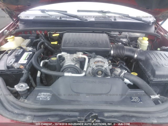 1J4GW48N14C240435 - 2004 JEEP GRAND CHEROKEE LAREDO/COLUMBIA/FREEDOM 红色 照片 10