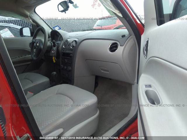 3GNCA13B09S526882 - 2009 CHEVROLET HHR LS Rojo foto 5