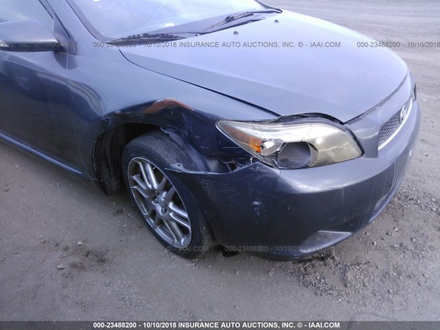 JTKDE177070193717 - 2007 TOYOTA SCION TC 灰色 照片 6