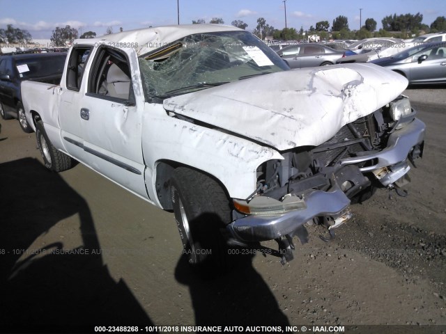 2GTEC19VX41122604 - 2004 GMC NEW SIERRA C1500 WHITE photo 1