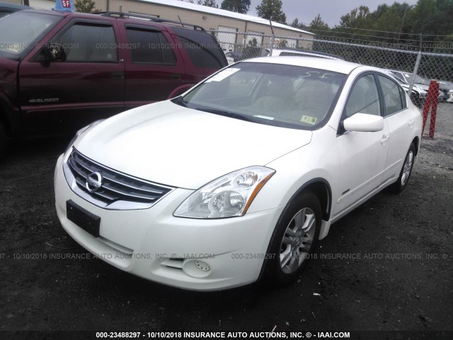 1N4CL2AP5BC185536 - 2011 NISSAN ALTIMA HYBRID WHITE photo 2