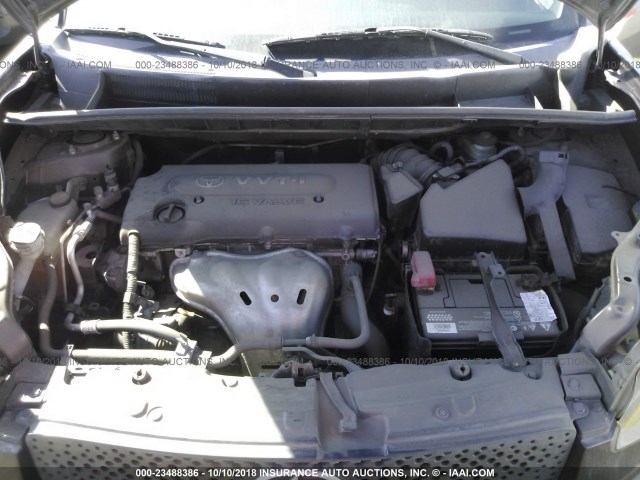 JTLKE50E781051072 - 2008 TOYOTA SCION XB Púrpura foto 10