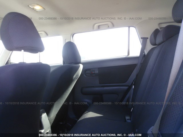 JTLKE50E781051072 - 2008 TOYOTA SCION XB Púrpura foto 8