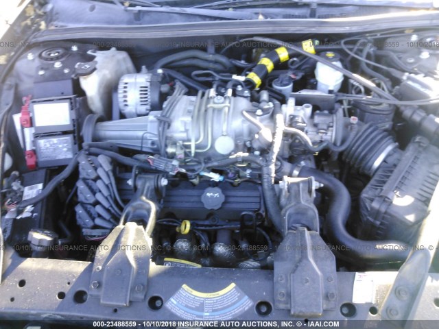 2G1WP551549232490 - 2004 CHEVROLET IMPALA SS BLACK photo 10