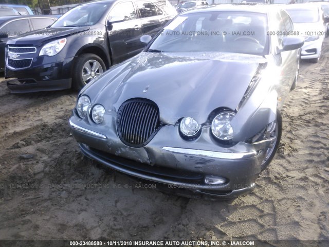 SAJEA01U13HM63194 - 2003 JAGUAR S-TYPE GRAY photo 10