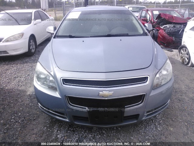 1G1ZH57B89F230425 - 2009 CHEVROLET MALIBU 1LT ღია ლურჯი ფოტო 6