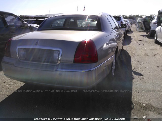 1LNHM82W35Y667401 - 2005 LINCOLN TOWN CAR SIGNATURE LIMITED GOLD photo 4