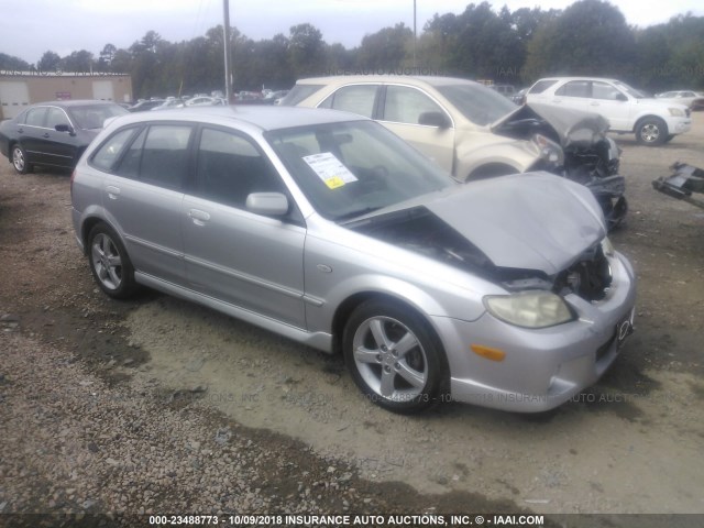 JM1BJ245931218136 - 2003 MAZDA PROTEGE PR5 SILVER photo 1