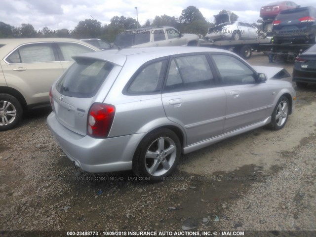 JM1BJ245931218136 - 2003 MAZDA PROTEGE PR5 银色 照片 4