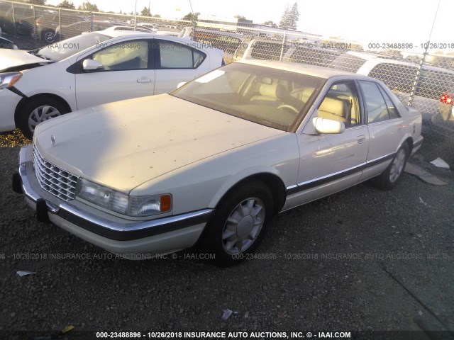 1G6KS52Y4VU836416 - 1997 CADILLAC SEVILLE SLS CREAM photo 2