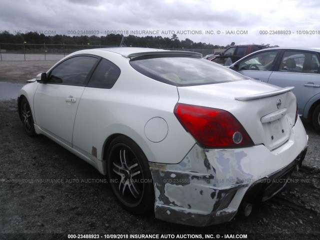 1N4BL24E78C106981 - 2008 NISSAN ALTIMA 3.5SE WHITE photo 3