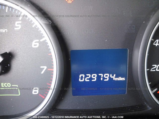 JA4AD2A33GZ028744 - 2016 MITSUBISHI OUTLANDER ES წითელი ფოტო 7