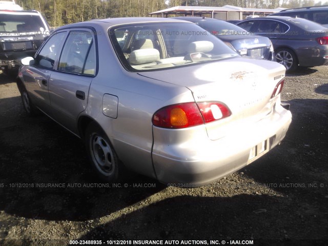1NXBR18EXXZ229790 - 1999 TOYOTA COROLLA VE/CE/LE 银色 照片 3