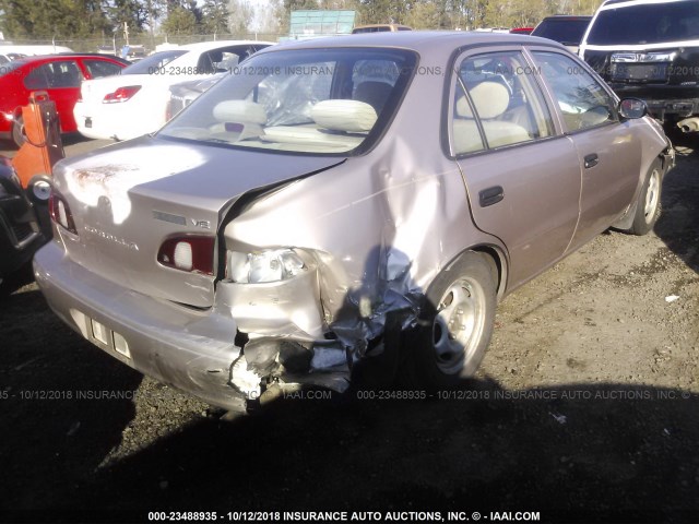 1NXBR18EXXZ229790 - 1999 TOYOTA COROLLA VE/CE/LE 银色 照片 4