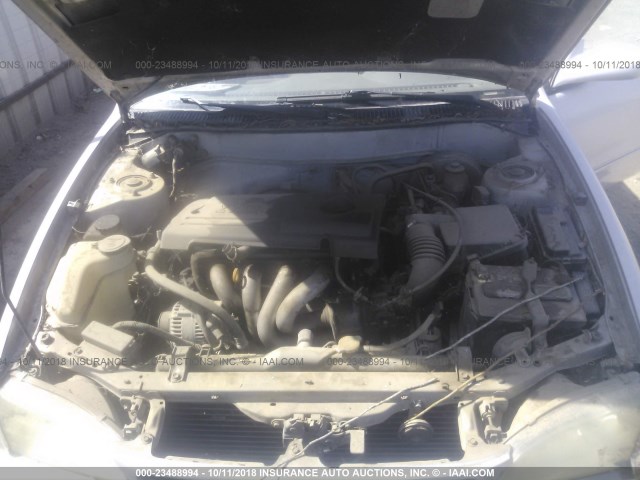 1NXBR12E7YZ346480 - 2000 TOYOTA COROLLA VE/CE/LE GRAY photo 10