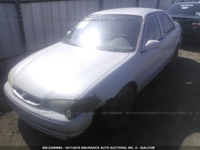 1NXBR12E7YZ346480 - 2000 TOYOTA COROLLA VE/CE/LE GRAY photo 2